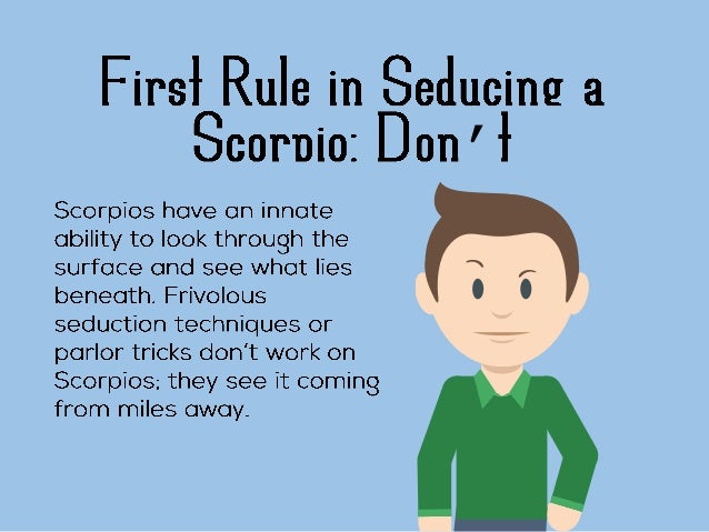Opinion how to woo a scorpio man Final, how to woo a scorpio man very
